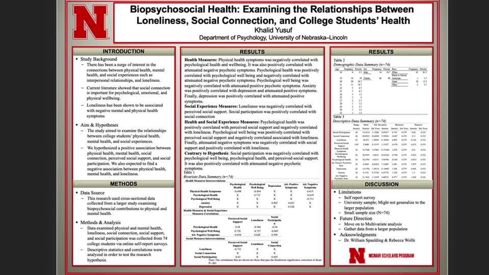 Biopsychosocial Health: Examining the Relationships Between Loneliness, Social Connection, and College Students’ Health