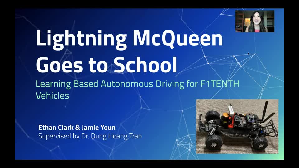 Lightning McQueen Goes to School: Learning Based Autonomous Driving for F1TENTH Vehicles