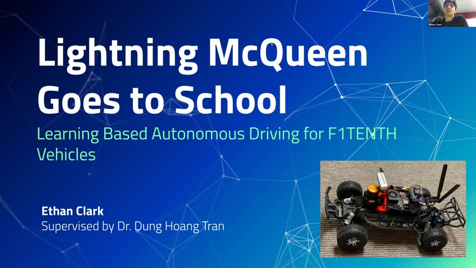 Lightning McQueen Goes to School: Learning Based Autonomous Driving for F1TENTH Vehicles