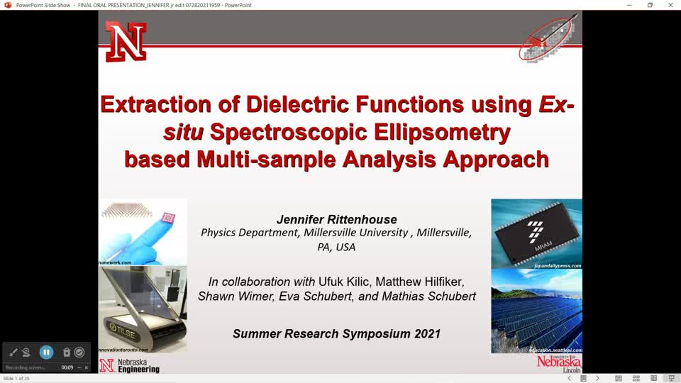 The Extraction Of Dielectric Functions Using an Ex-Situ Spectroscopic Ellipsometry Multisample Analysis Approach