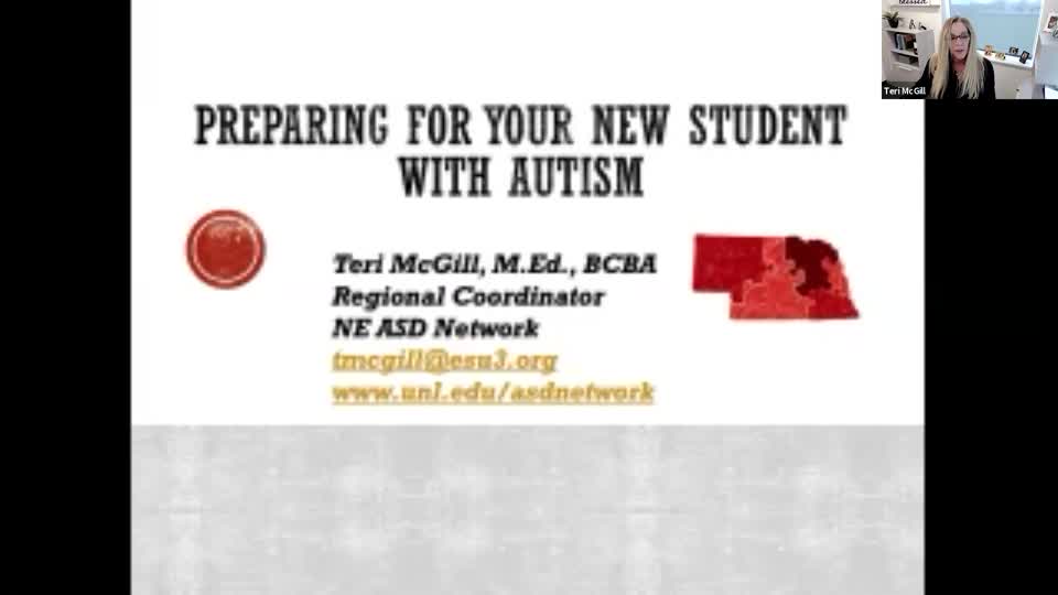 Getting Ready for A New Student with Autism