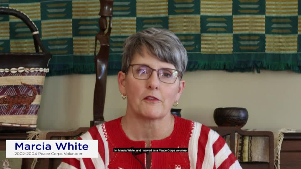 Marcia White Peace Corps Alumni Video 