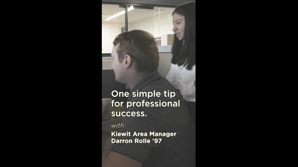 One Tip for Professional Success