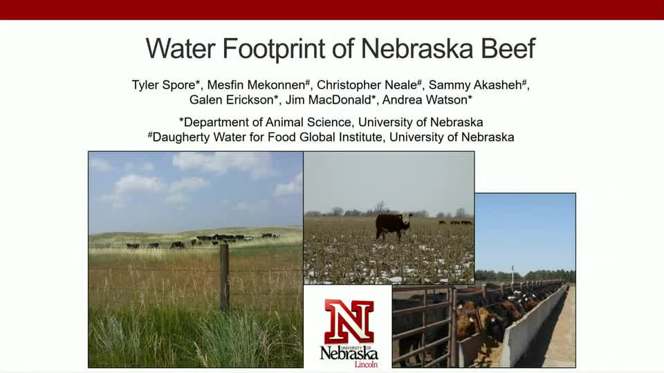 09 Water Footprint of Nebraska Beef