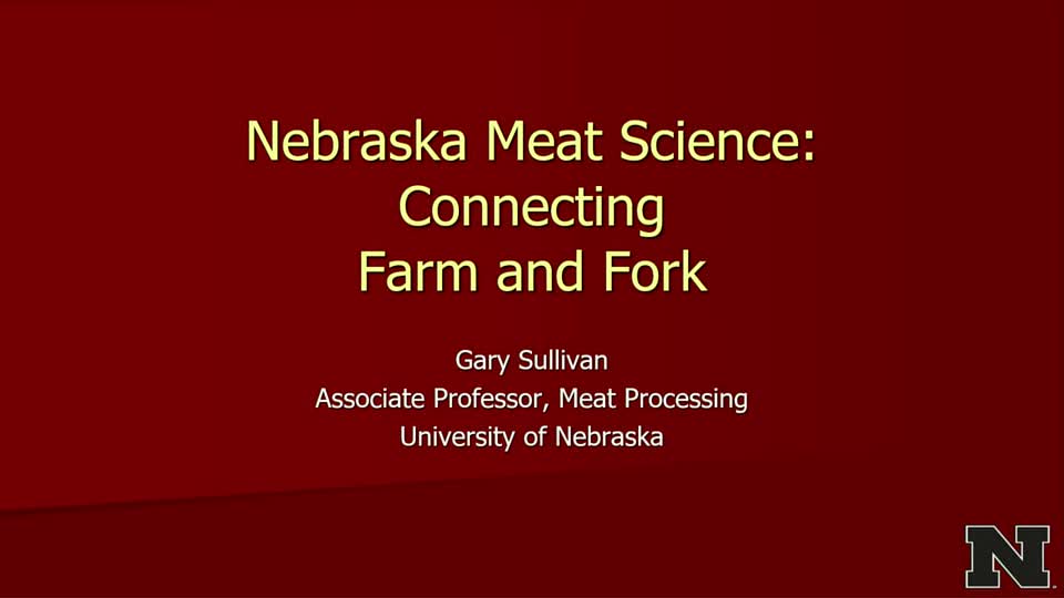 10 Nebraska Meat Science: Connecting Farm to Fork