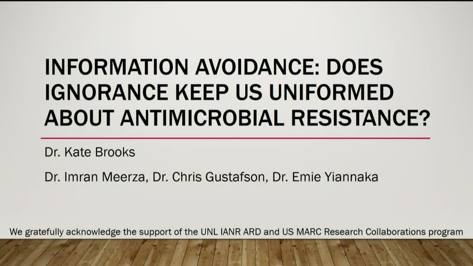 17 Information Avoidance: Does Ignorance Keep Us Uniformed About Antimicrobial Resistance?