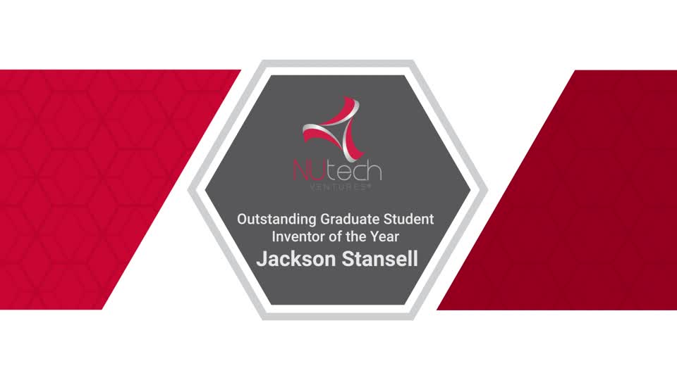 NUtech Ventures 2021 Outstanding Graduate Student of the Year: Jackson Stansell