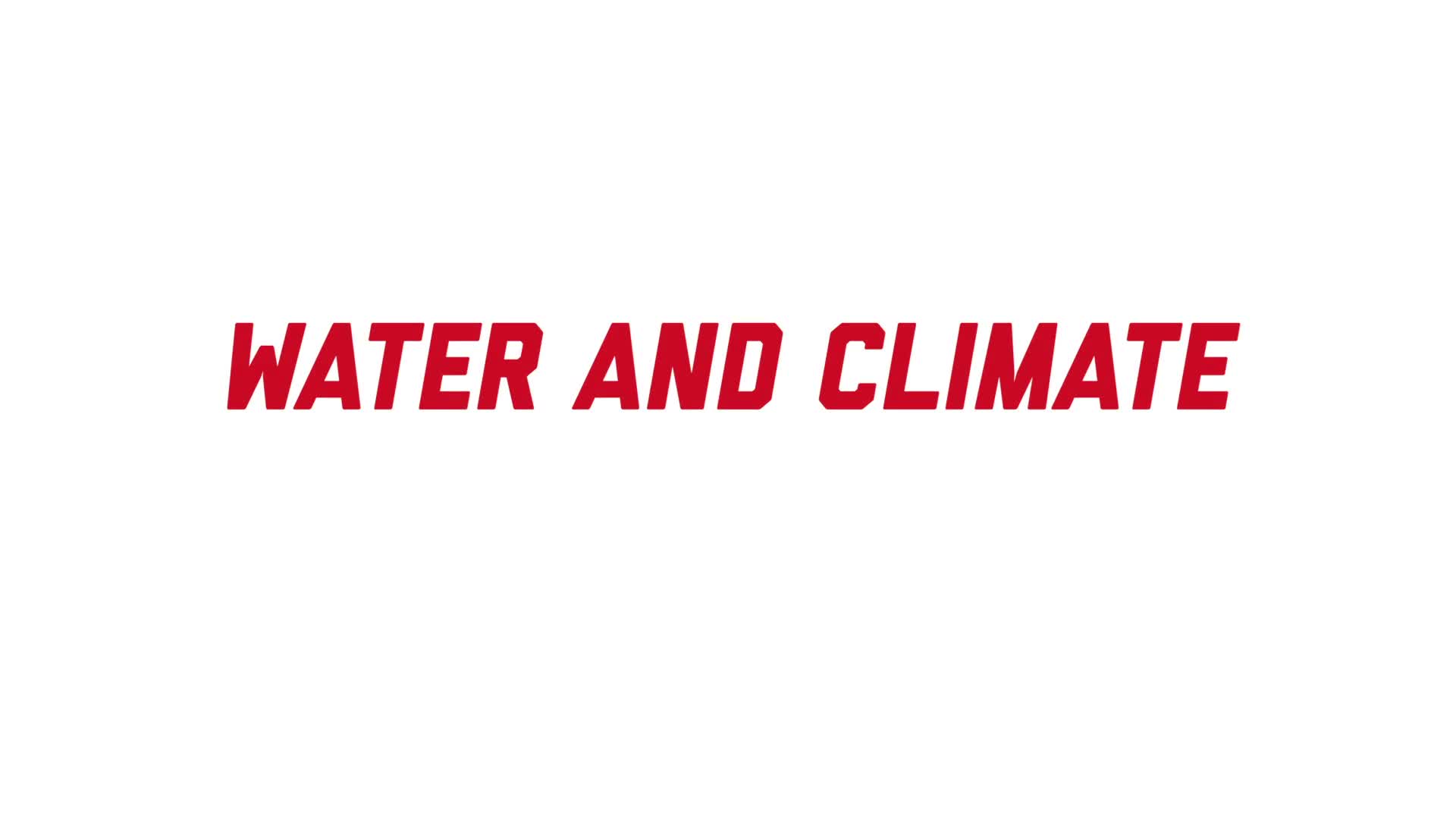 Water and climate innovation at UNL