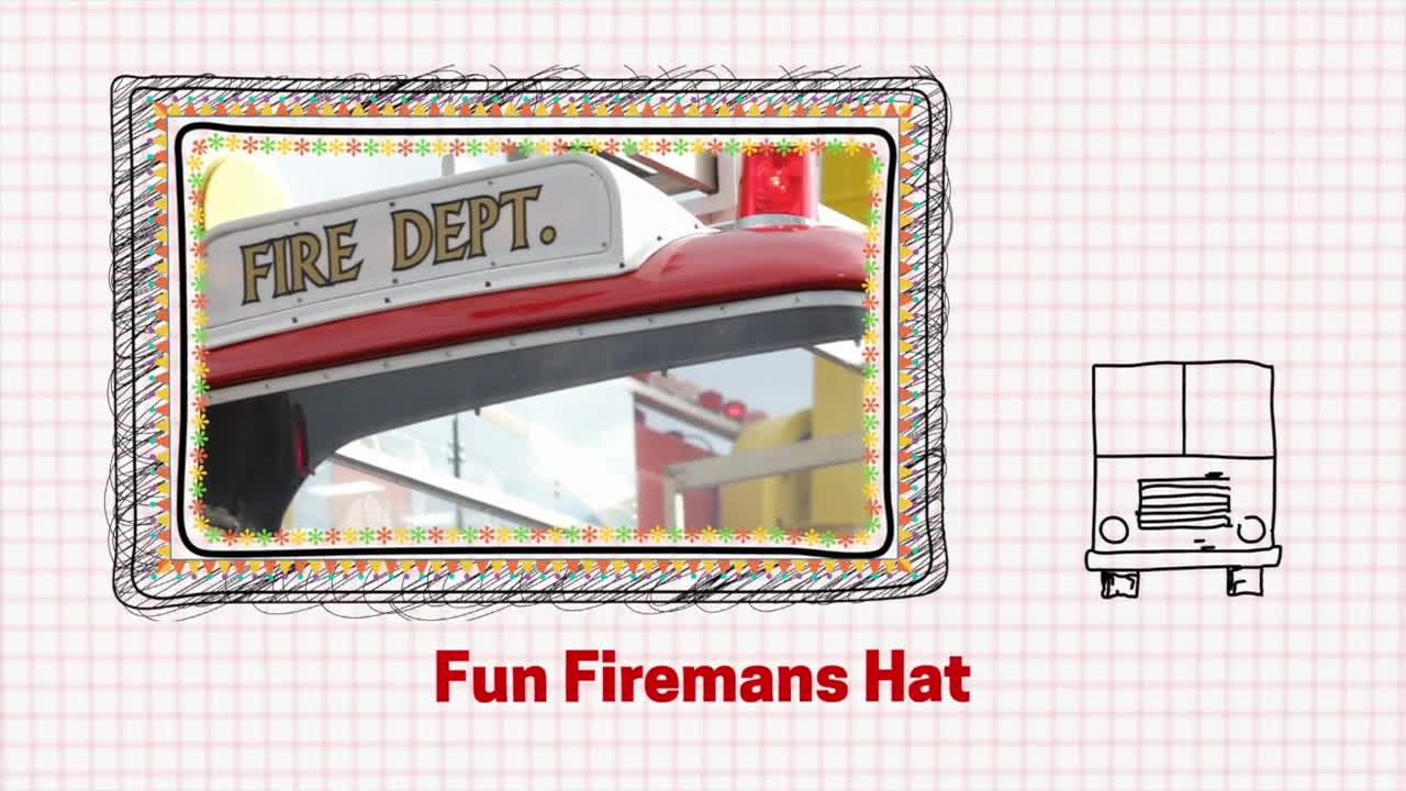 Fun Firemans Hat
