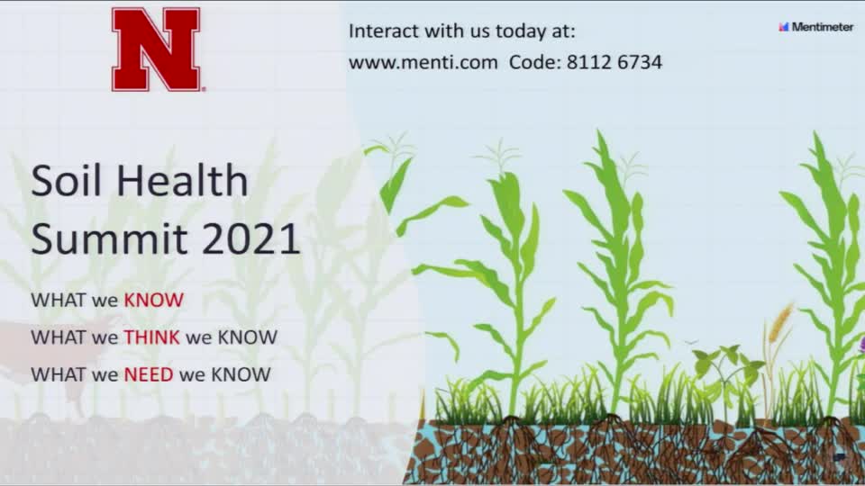 Soil Health Summit: Welcome and Scope