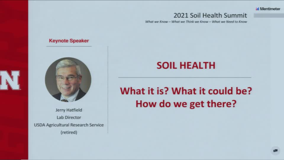 Soil Health Summit: Jerry Hatfield