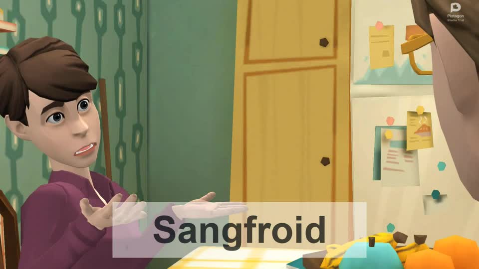 Sangfroid (animation + AI voice)