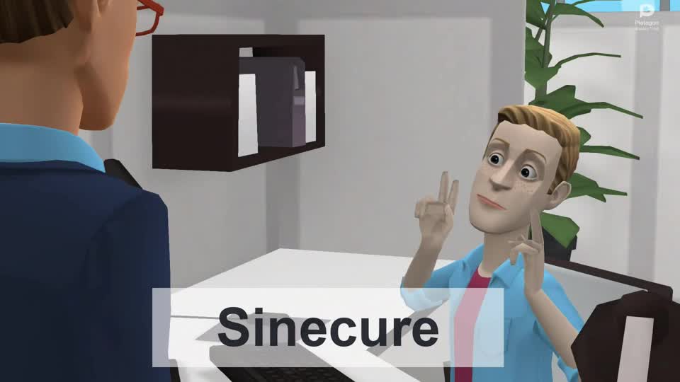 Sinecure (animation + AI voice)