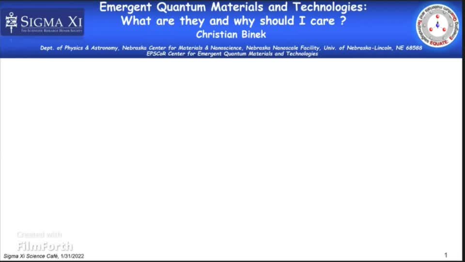 Emergent quantum materials and technologies: What are they and why should I care?