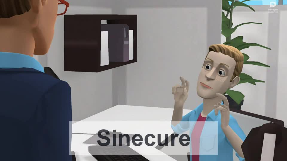 Sinecure (animation + human voice)