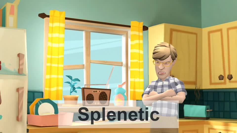 Splenetic (animation + human voice)