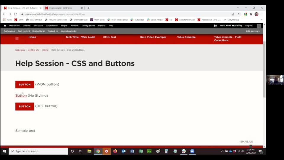 Button Styles and an Intro to CSS: Live Help Session