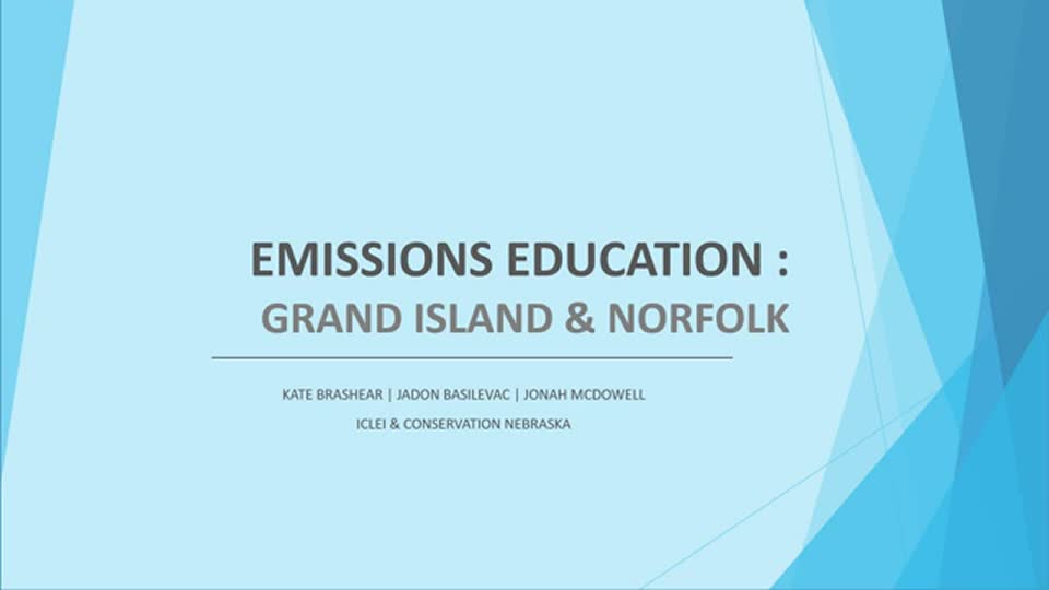 Communication & Social Education Final Presentation - Project Energy Nebraska - ENVR 319 Fall 2021