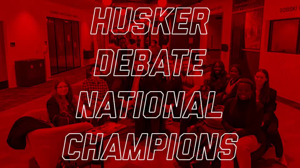 Husker Debate National Champions