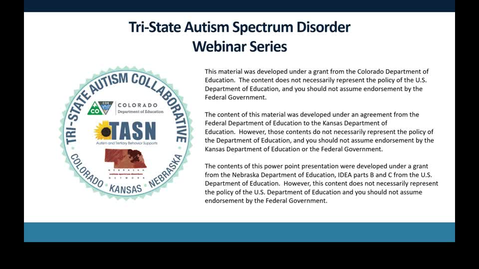 Early Identification of Autism – Part 1