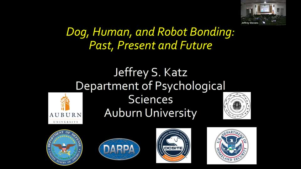 Dog, human, and robot bonding: Past, present, and future
