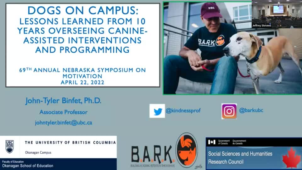 Dogs on campus: Lessons learned from 10 years overseeing canine-assisted interventions and programming