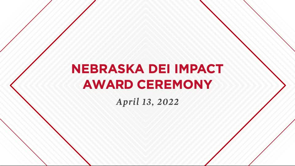 Nebraska DEI Impact Award Ceremony 2022