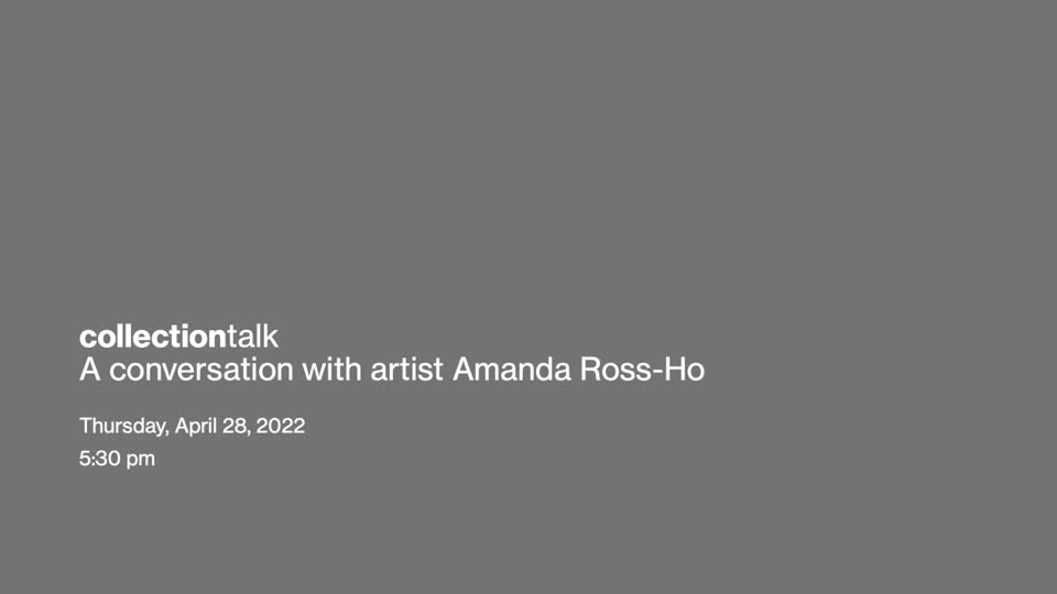 CollectionTalk: A Conversation with Amanda Ross-Ho