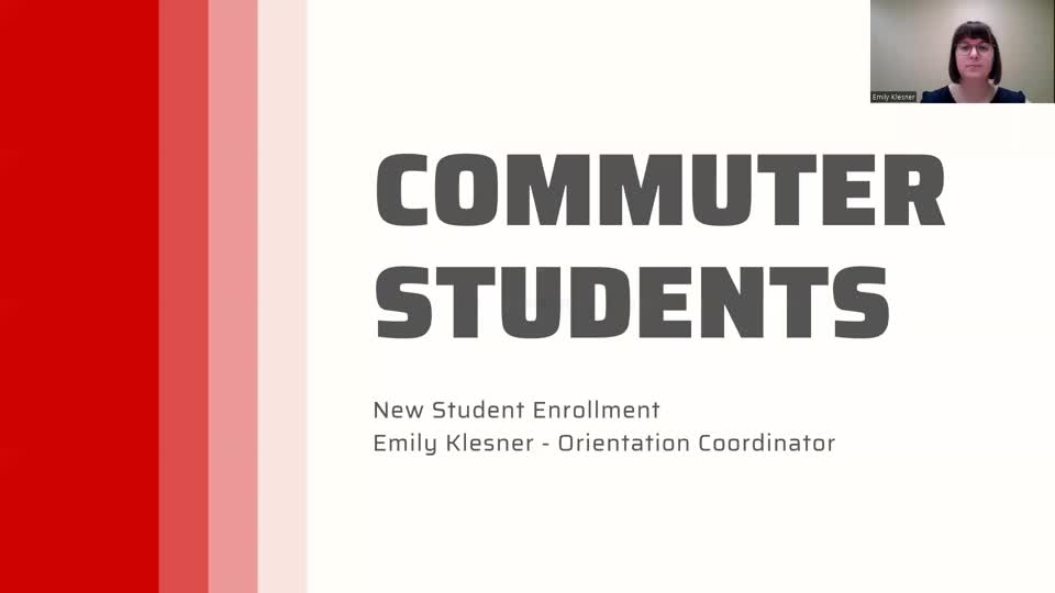 Commuter Student Info Session
