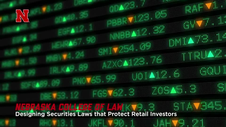 Nebraska College of Law – Designing Securities Laws that Protect Retail Investors