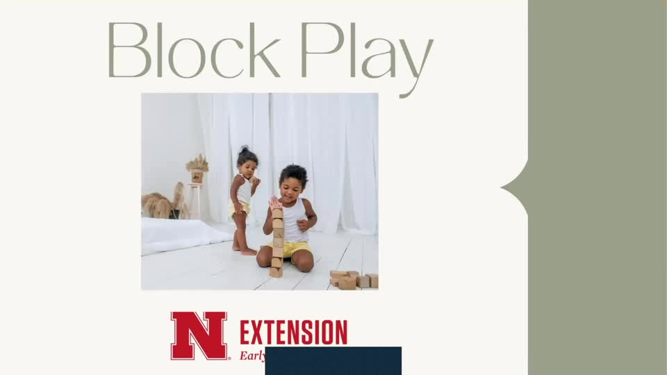 Block Play Session: Nebraska Extension Family Engagement Conference