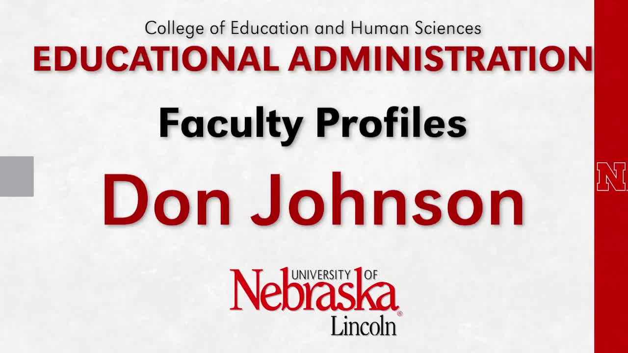 Don Johnson Faculty Profile