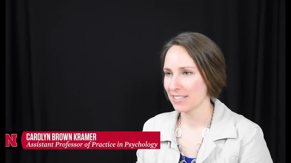 Faculty Interview Carolyn Brown Kramer-UNL