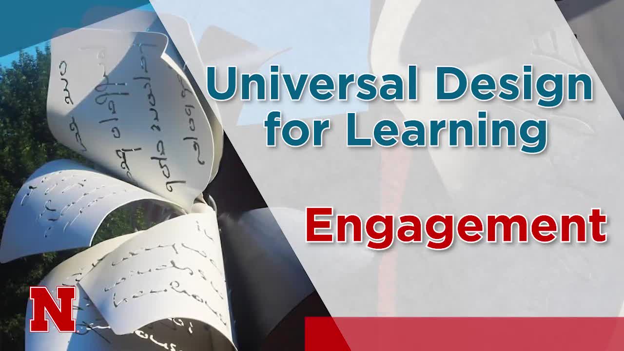 Universal Design for Learning - Engagement