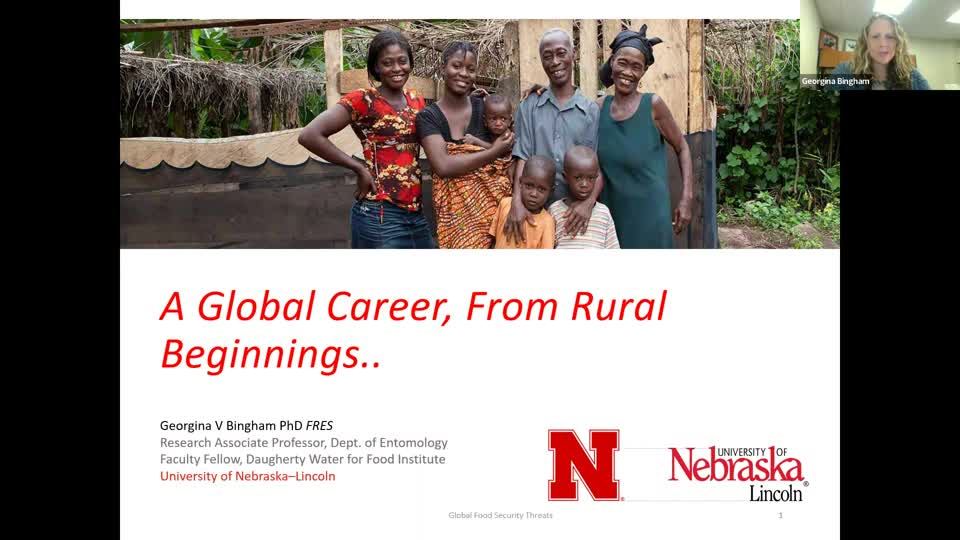 Global Career Chats: A Conversation with Dr. Georgina Bingham 