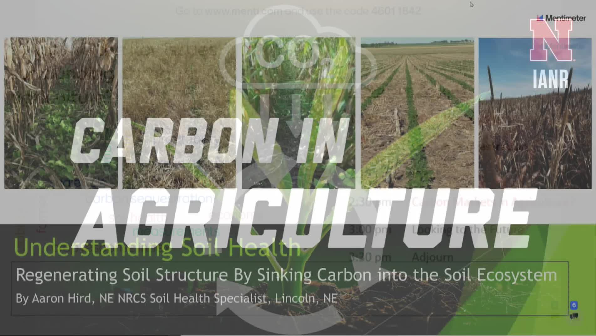 IANR Carbon Summit: Aaron Hird
