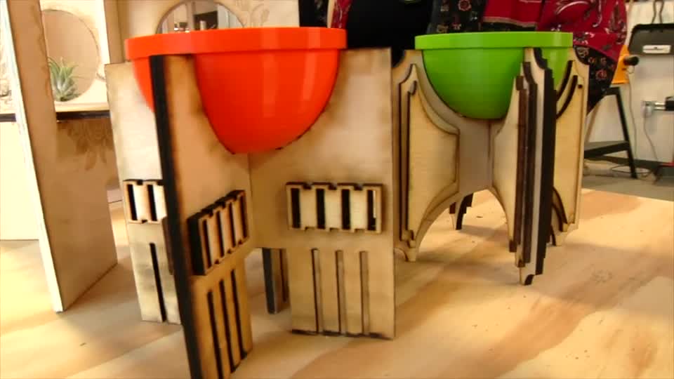 Interior Design Students Make Furniture at Nebraska Innovation Studio