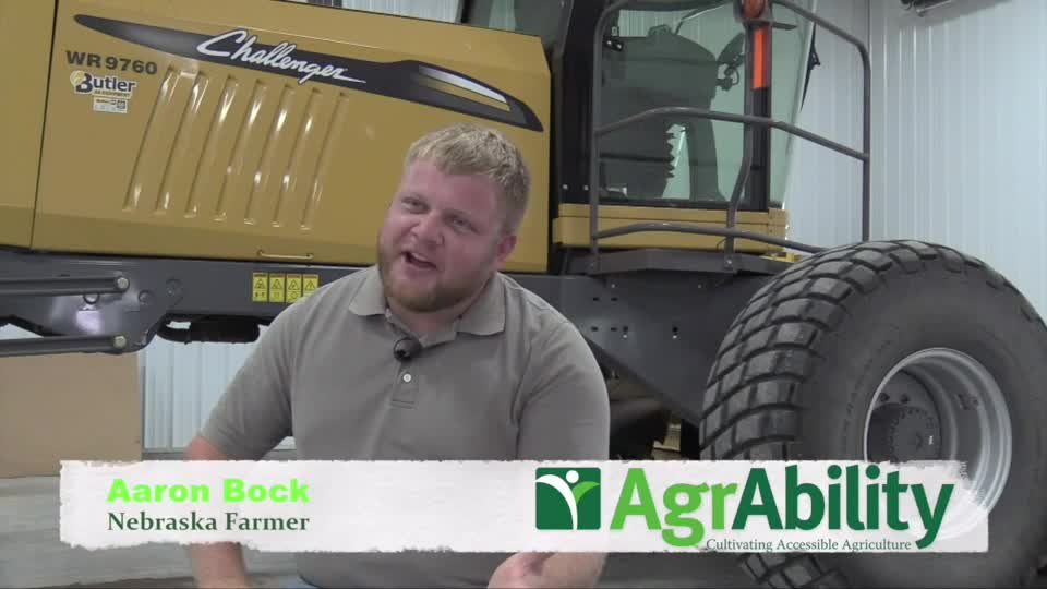 Nebraska AgrAbility: Aaron Bock, Nebraska Farmer