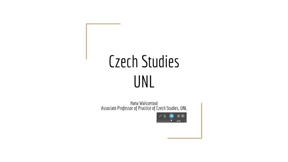 Czech Studies at UNL