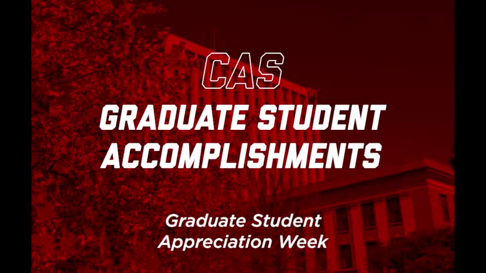 Graduate Student Accomplishments