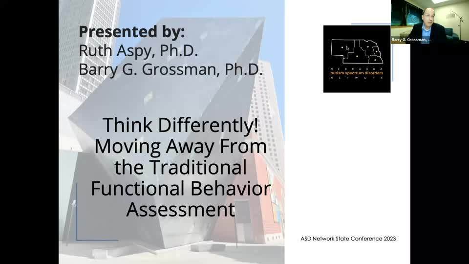 Think Differently! Moving Away from Traditional Functional Behavior Assessment 