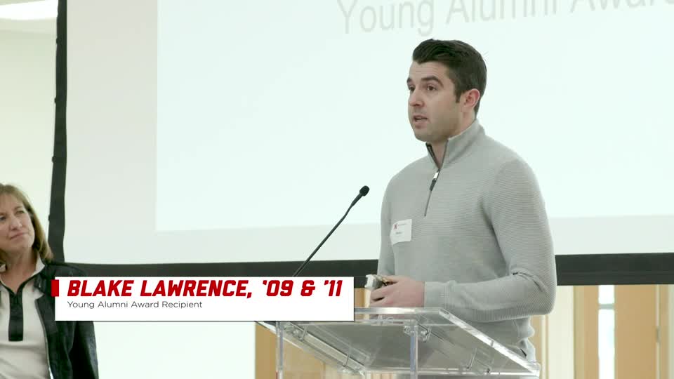 2023 Young Alumni Award: Blake Lawrence