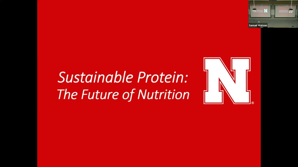 Sustainable Protein: The Future of Nutrition Symposium