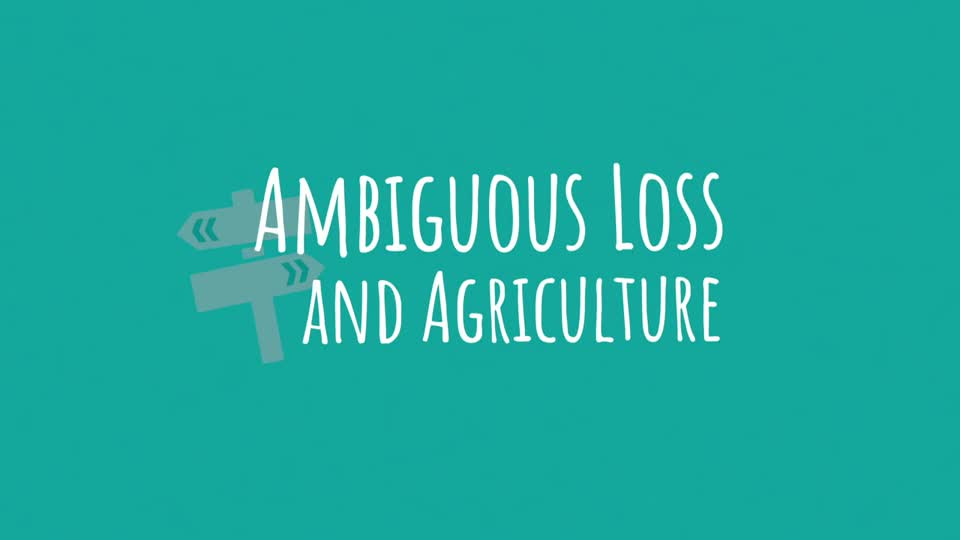 Ambiguous Loss and Agriculture - Agricultural Producer
