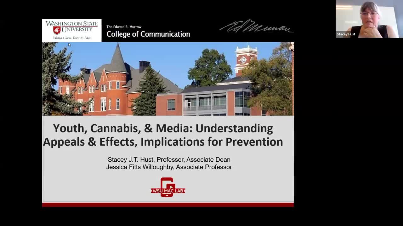 Youth, Cannabis, & Media: Understanding Appeals and Effects and Implications for Prevention