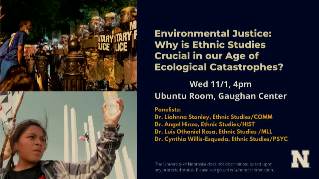 Environmental Justice: Why is Ethnic Studies Crucial in our Age of Ecological Catastrophes?