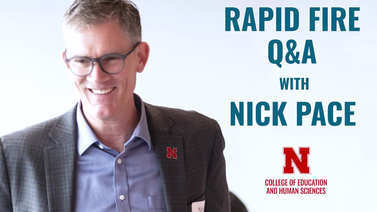 Rapid Fire Q&A with Nick Pace