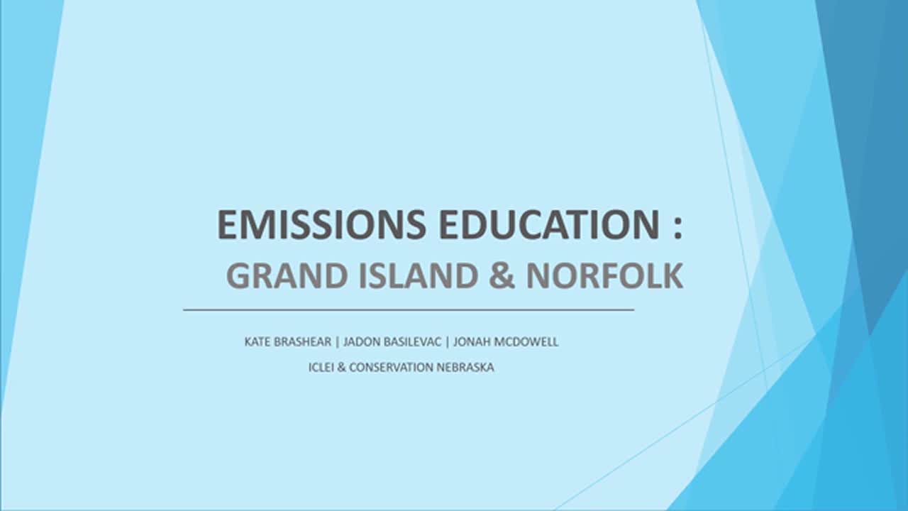 Emissions Education: Grand Island and Norfolk
