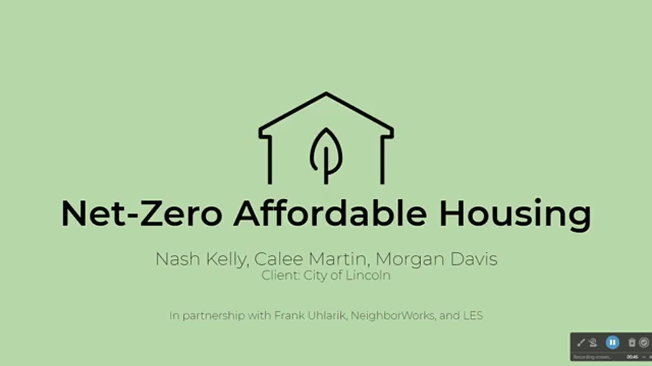 Net-Zero Affordable Housing
