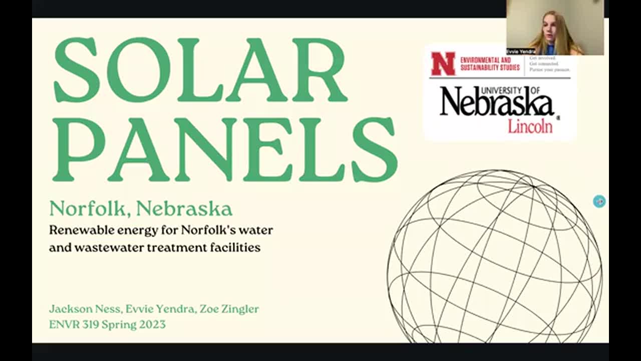 Norfolk Solar Installation - Water Processing Facilities